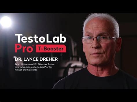 Best Testosterone Booster Lance Dreher S Testo Lab Pro Review