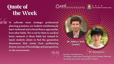 CETL Quote Of The Week Team Of Mr Ashley S Kelly Teaching And