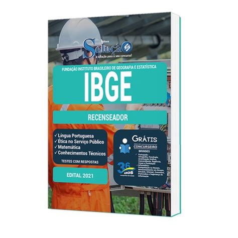 Apostila Ibge Recenseador Shopee Brasil