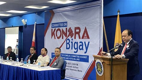 Comelec Creates Committee Against Vote Buying For 2023 Barangay Polls