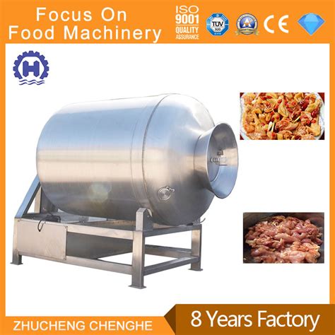 Chicken Curing Machine Fish Duck And Mutton Vacuum Meat Grinder