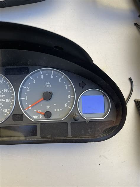 Used Bmw 2001 2006 E46 M3 Smg Instrument Cluster Gauge Odometer