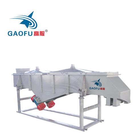 Special Sieve For Assembly Line Carbon Steel Linear Vibrating Screen