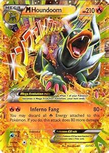 Pokemon Mega Houndoom Ex Xy Breakthrough Holo Amazon