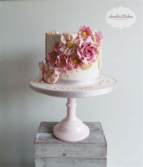 Decadent Vintage Decorated Cake By Helen Ward CakesDecor