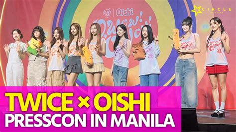 Full Hd Twice Oishi Snacktacular Fanmeeting Grand Press Conference