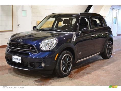 Cosmic Blue Metallic Mini Countryman Cooper S All