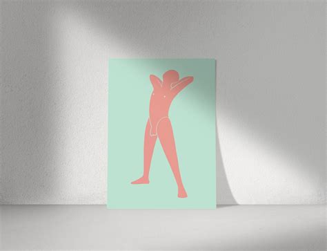 Male Nude Print Nude Male Art Print Male Figure Print Etsy