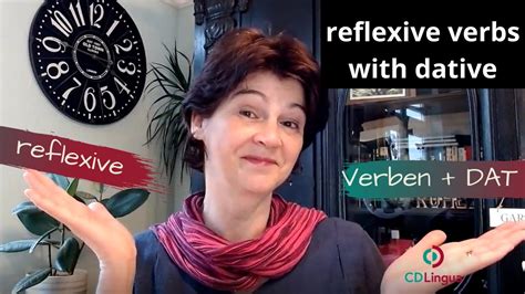 German Reflexive Verbs Using The Dative Deutsche Reflexive Verben Mit