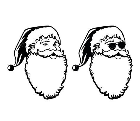 Santa Claus SVG bundle, PNG, PDF, Santa Svg, Vintage Santa Svg, Santa ...