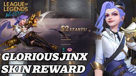 GLORIOUS JINX GAMEPLAY NEW SKIN REWARD League Of Legends Wild Rift