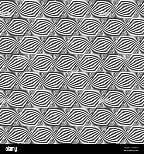 Vector Seamless Pattern Modern Stylish Texture With Stripes Geometric