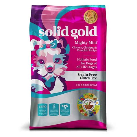 Solid Gold Small & Toy Breed Wet & Dry Dog Food with Real Protein