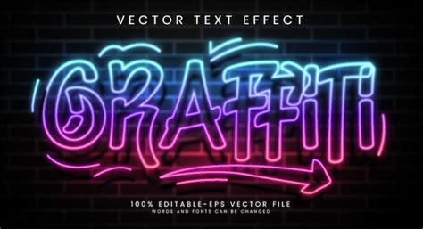 Premium Vector Graffiti Editable Text Style Effect With Gradient