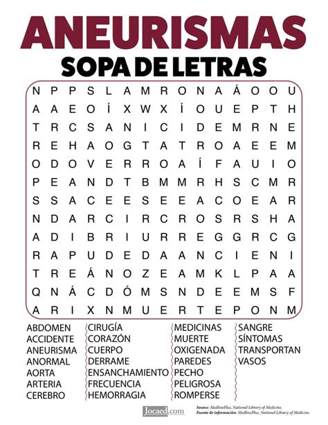 Sopas De Letras Para Imprimir Gratis Paraimprimirgratis