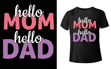 Happy Mother S Day T Shirt Design Mom Vector Vector Art Mom T Shirt Design 7651589 Vector Art