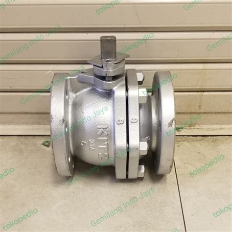 Jual Ball Valve Kitz 2 Inch Jis 10k Ci Stop Kran Kitz Cast Iron Dn50