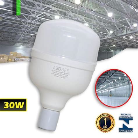 Lâmpada Ultra Led 30w Alta Potência Branca Fria Bivolt Bulbo LED BEE