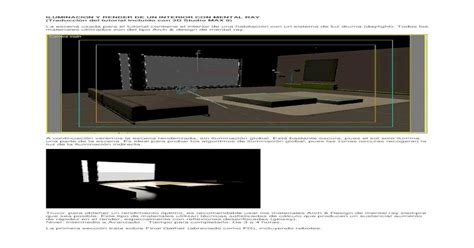 Iluminacion Y Render De Un Interior Con Pdf Fileiluminacion Y Render