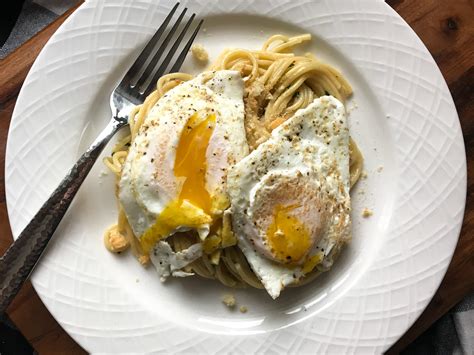 Fried Egg Spaghetti – Wine & Hotdish