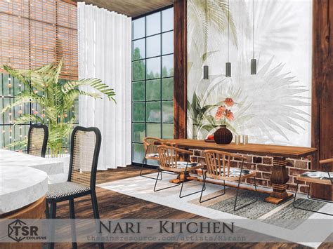 The Sims Resource Nari Kitchen Tsr Cc Only