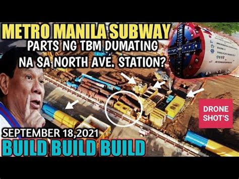 Tunnel Boring Machine Dumating Na Metro Manila Subway Projects