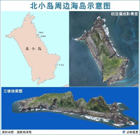 钓鱼岛及其部分附属岛屿地理坐标和示意图图 搜狐新闻