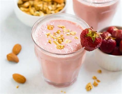 Smoothie Fraises Yaourt Au Thermomix Jus Sain Pour Votre Petit