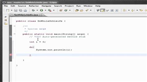 Java Tutorial Do While Schleife Youtube