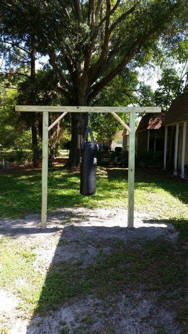 Heavy Bag Stand Backyard Gym Heavy Bag Stand Home Gym Design