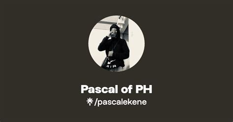 Pascal Of PH Instagram TikTok Linktree