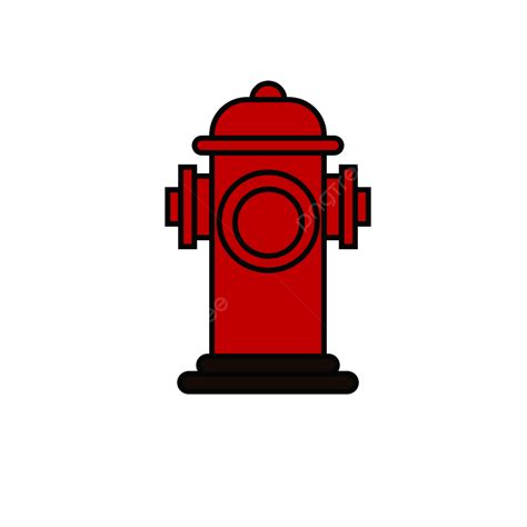 Fire Hydrant Png Picture Simple Hand Drawn Illustration Fire Hydrant