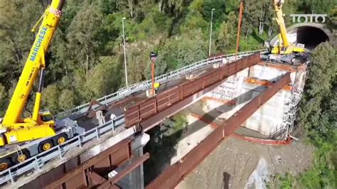 Messina I Lavori Al Viadotto Ritiro Varata Anche La Seconda E Ultima