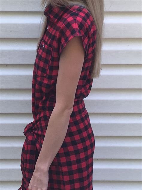 Flannel Shirt Dress Pattern Frankie Ring