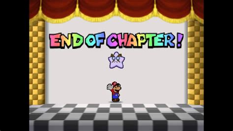 Paper Mario Music N64 End Of Chapter Youtube