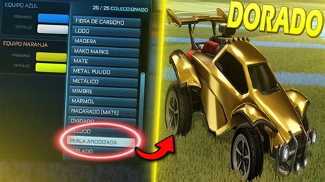 Como Conseguir La Perla Anodizada En Rocket League Youtube