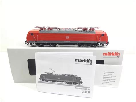 MÄRKLIN H0 39860 E Lok BR 189 059 9der DB Mfx Sound in OVP V1560 EUR