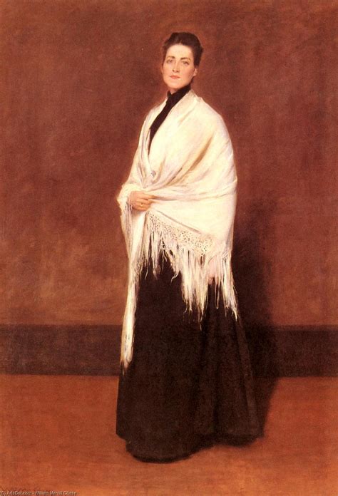 Art Reproductions Portrait Of Mrs C 1 By William Merritt Chase 1849