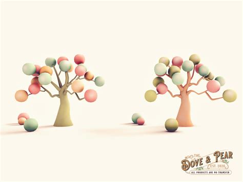 Second Life Marketplace The Dove And Pear Cotton Candy Trees