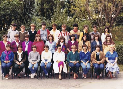 Photo De Classe 1ère 14 G3 De 1982 Lycée Laure Gatet Copains Davant