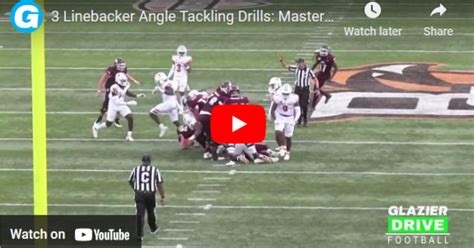 3 Linebacker Angle Tackling Drills: Mastering Safety and Precision - Football Toolbox