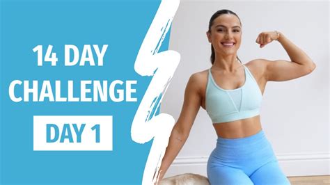 14 Day Fitness Challenge Day 1 Abs 100 Reps Youtube