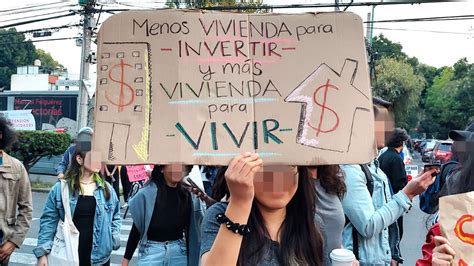 “viviendas Para Vivir No Para Invertir” Jóvenes Y Colectivos De La