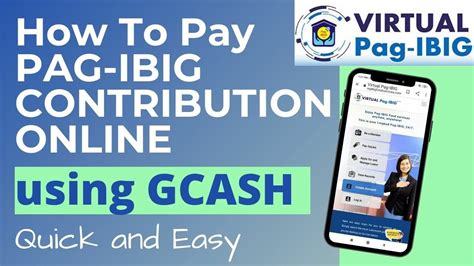 How To Pay Voluntary Pag Ibig Contribution Using Gcash Pagibigfund