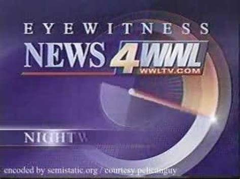 WWL Channel 4 Eyewitness News Open YouTube