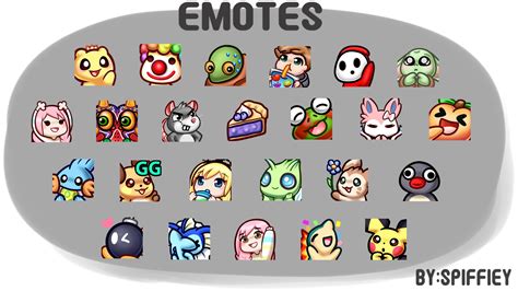 Twitch Emotes Spiffiey