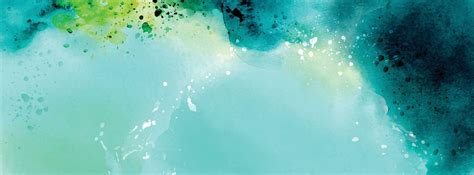 Deep Sea Water Fantasy From Splattered Dark Green Watercolor 27375239