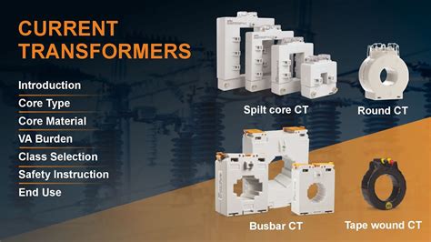 Current Transformers Introduction Core Types Material Class