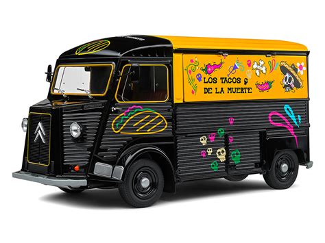 Citroën HY Food Truck Tacos 1969 Solido 1 18 Autos Miniatures Tacot