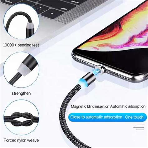 3 in 1 magnetic charging cable - Foyun Cables